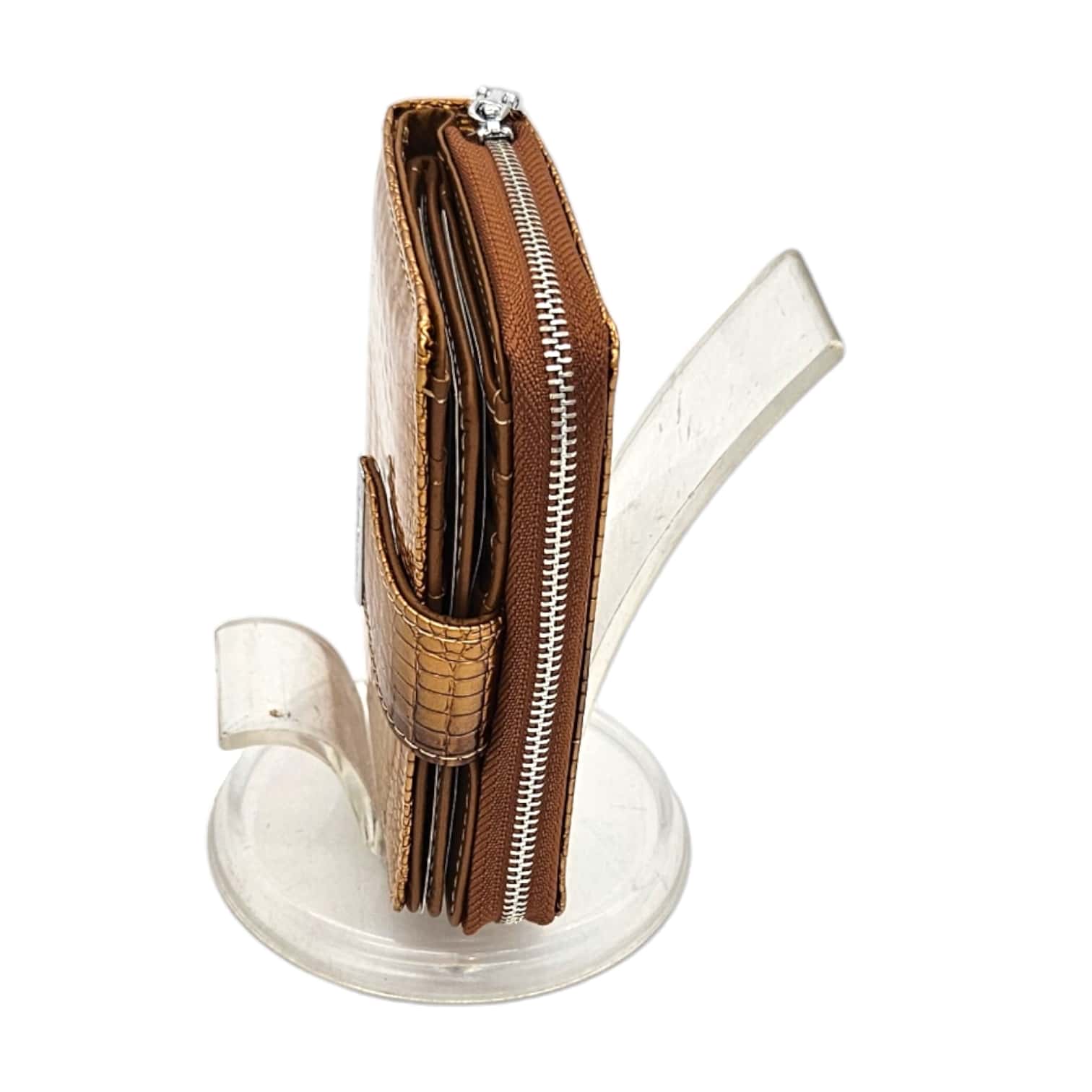 Jennifer Jones 5198-2 arany lakk bőr pénztárca - Image 2