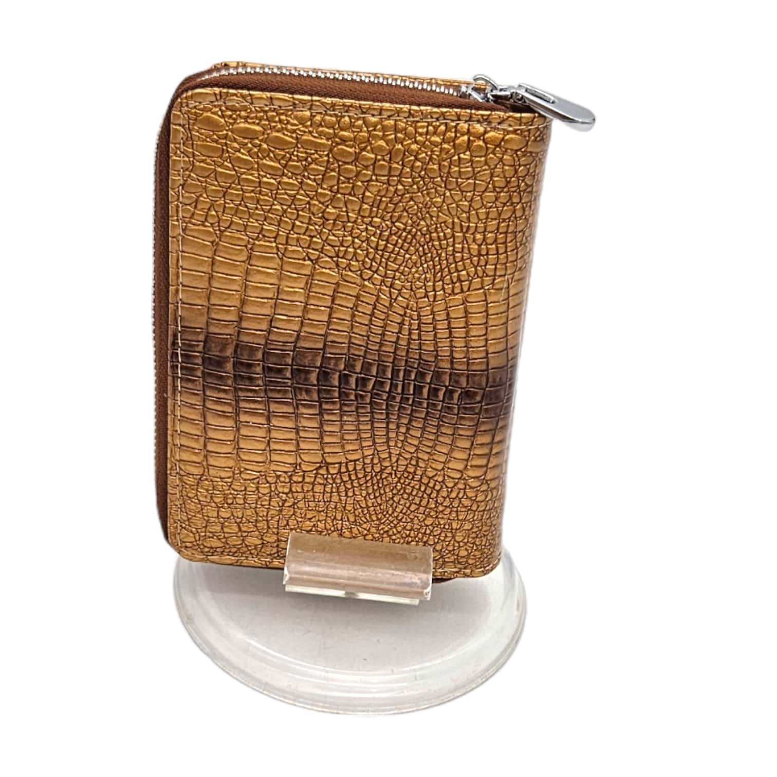 Jennifer Jones 5198-2 arany lakk bőr pénztárca - Image 3