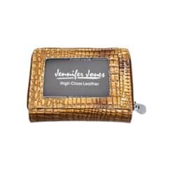 Alternative view of Jennifer Jones 5262-2 arany lakkbőr pénztárca