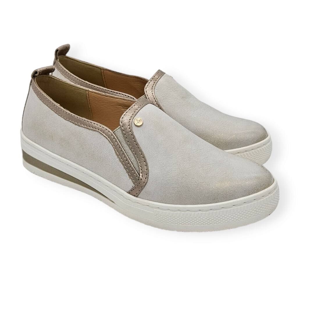 L'art shoes 7175 446/A241 koptatott arany slipon