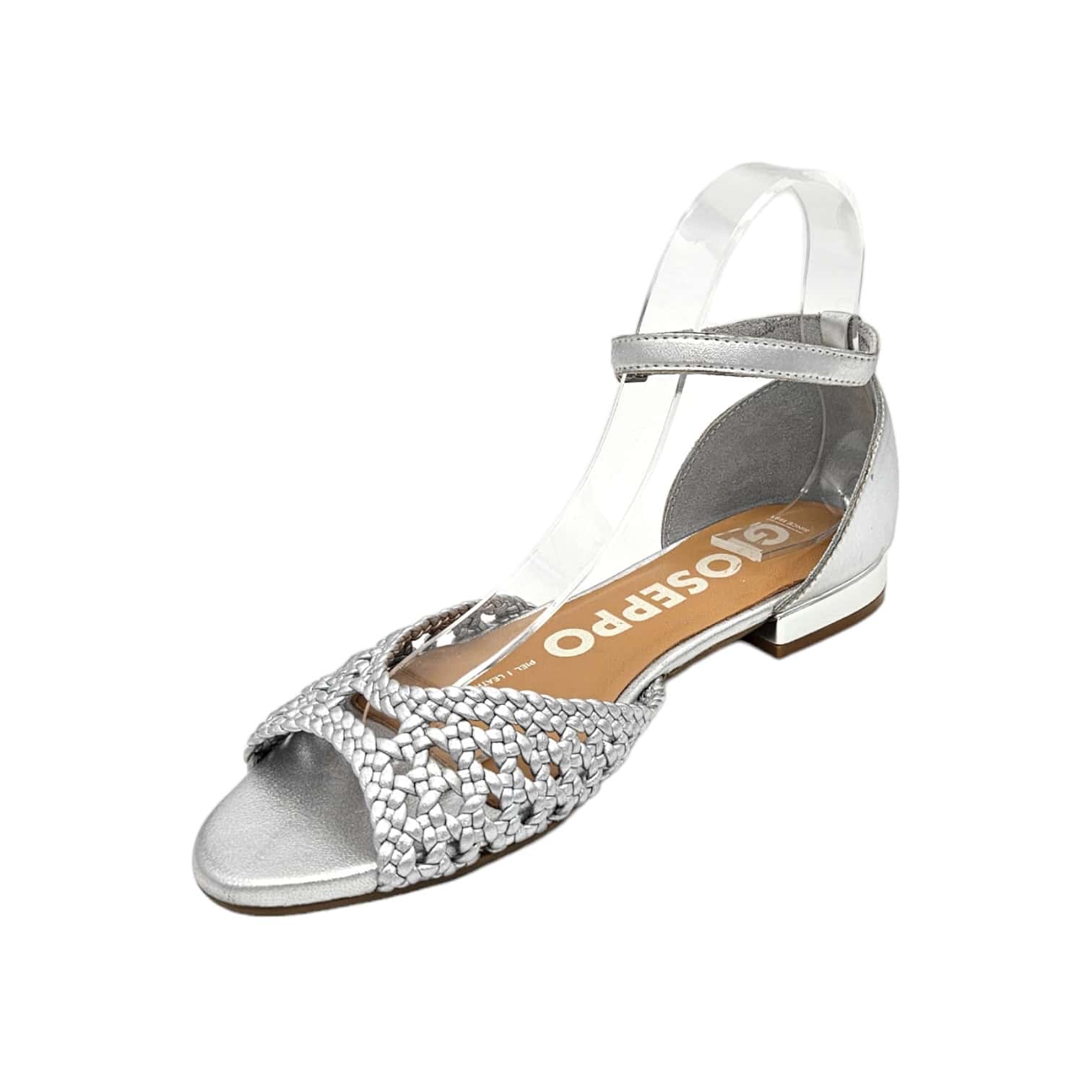 Gioseppo Maupin 72042 ezüst szandál - Image 4