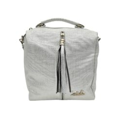 Zellia Z2112 ezüst háti táska