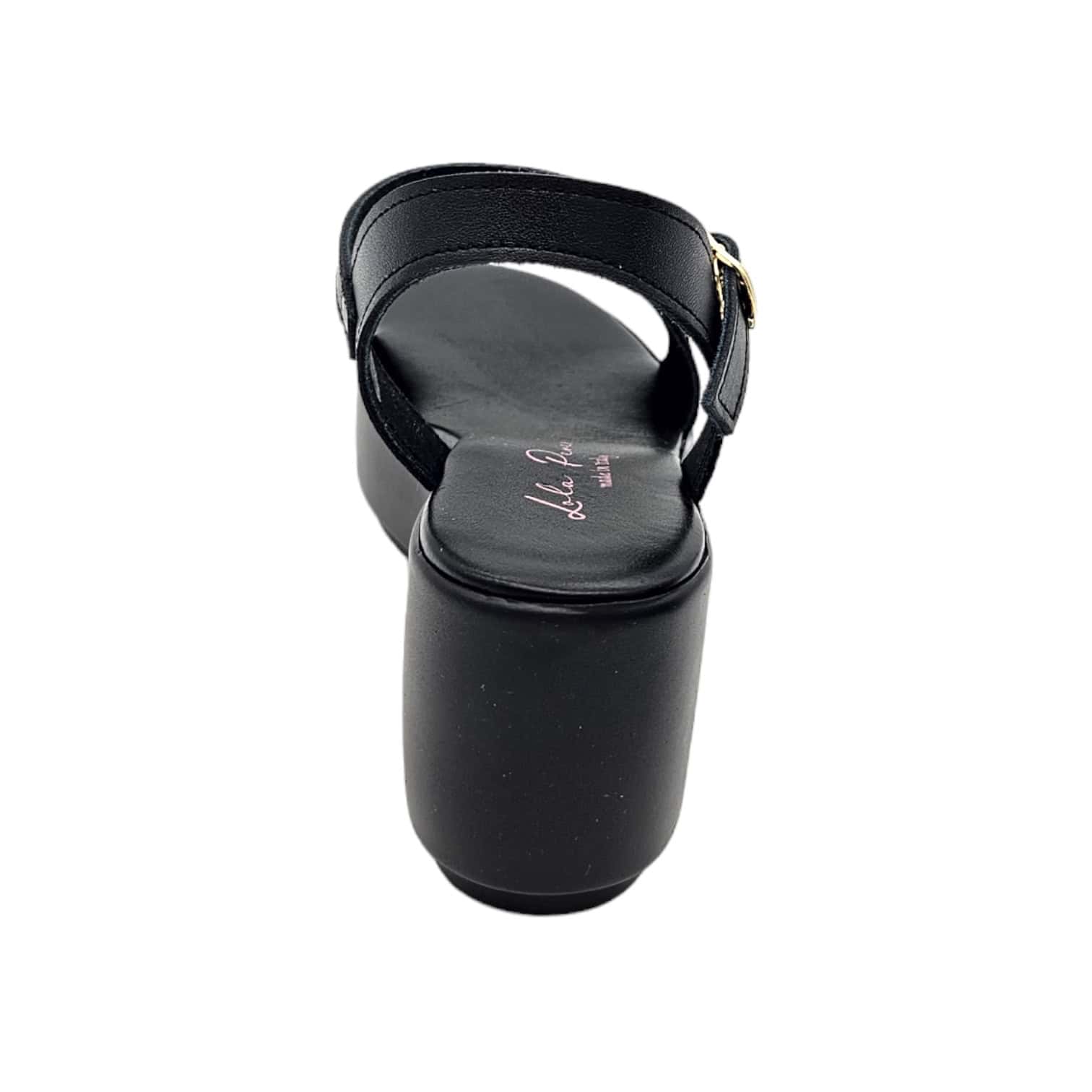 34726 Nappa fekete szandál - Image 3