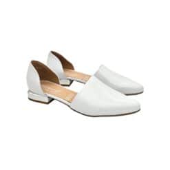 Bio Eco 3862 fehér francia ballerina
