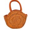 F9058 narancssárga szalma kosár