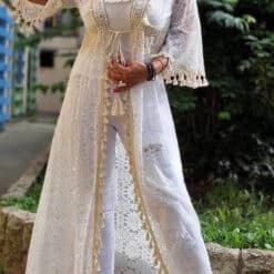 C2001 ekrü strandruha