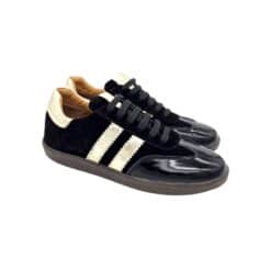 Carla Ricci 218.901 fekete lakk bőr sneaker