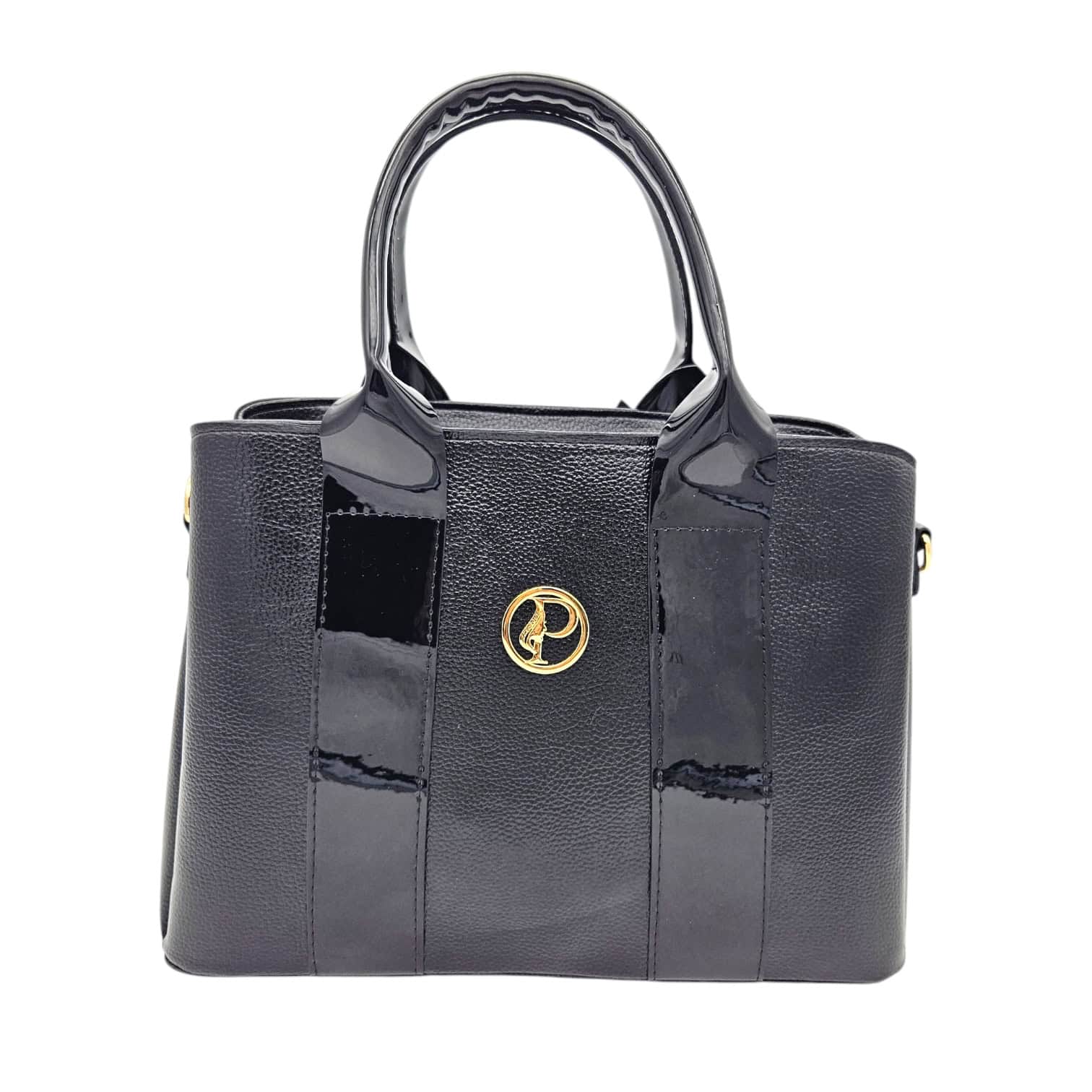 Prestige m373 fekete táska, arany dísz