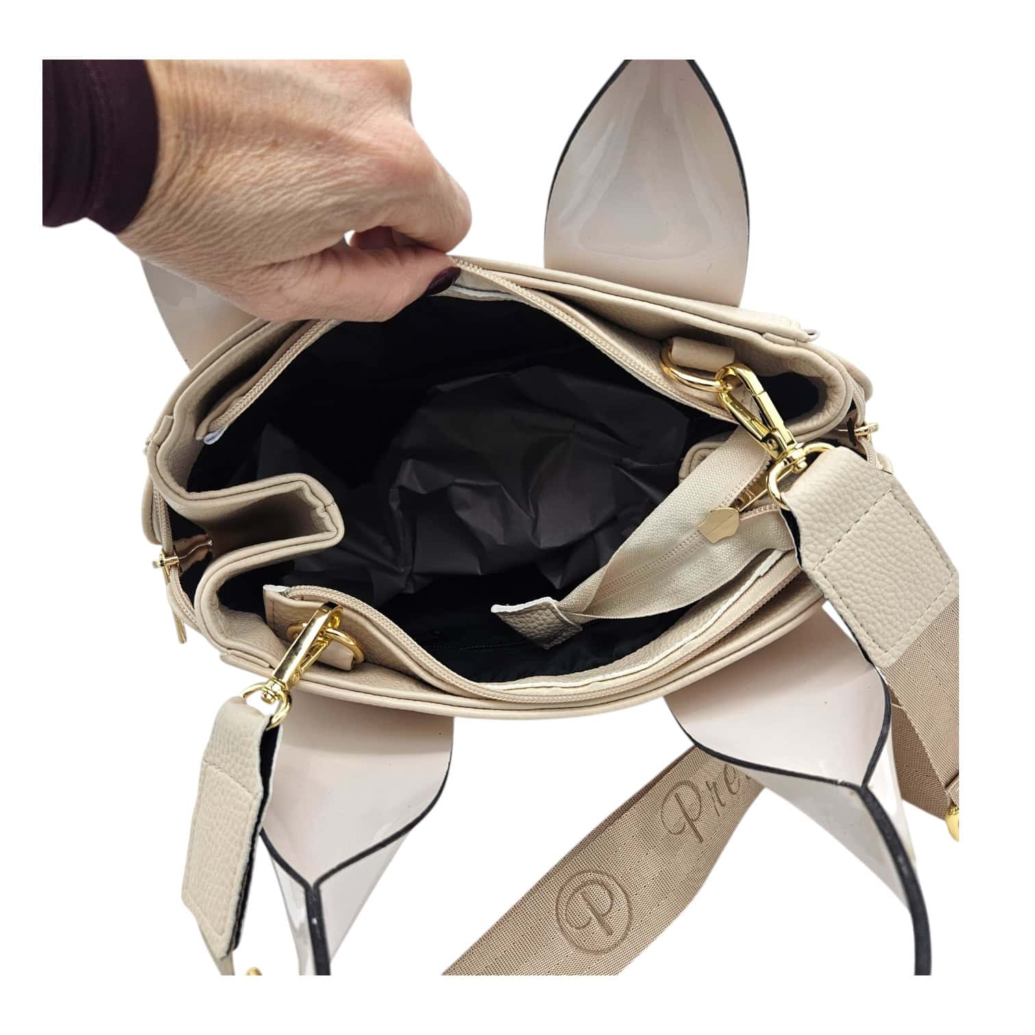 Prestige m161 bézs táska - Image 5