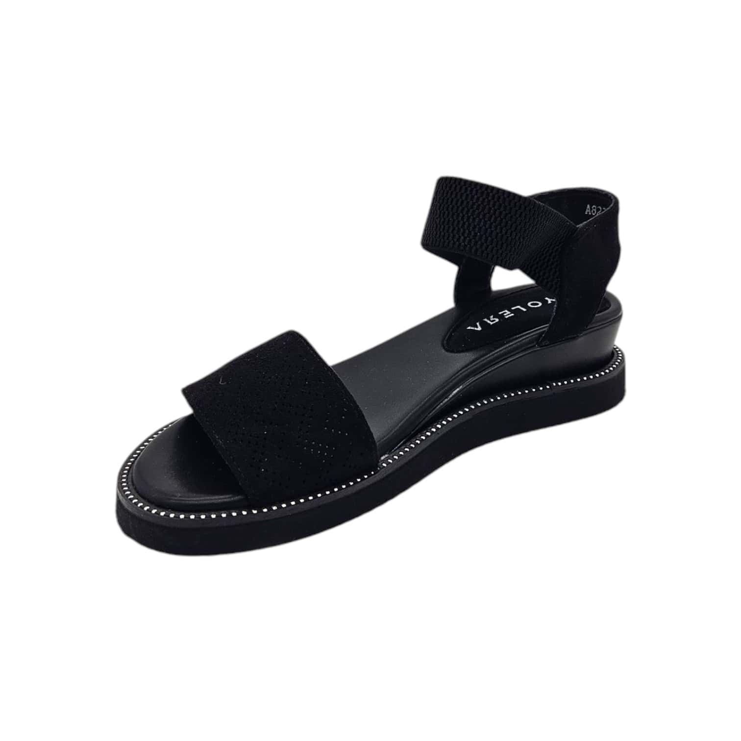 A8231 fekete szandál - Image 4