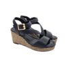S.Oliver 001 fekete szandál