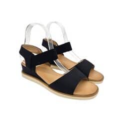 6401-1 fekete szandál