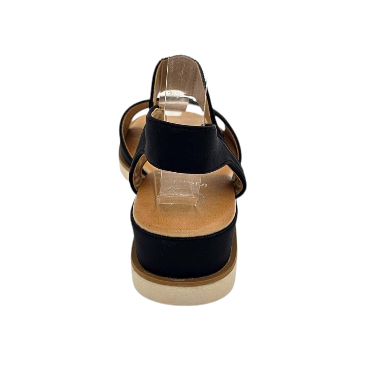 6401-1 fekete szandál - Image 3