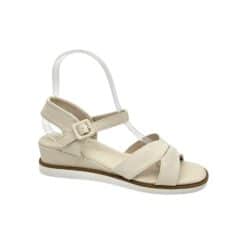 Alternative view of 6297-2 beige,törtfehér szandál