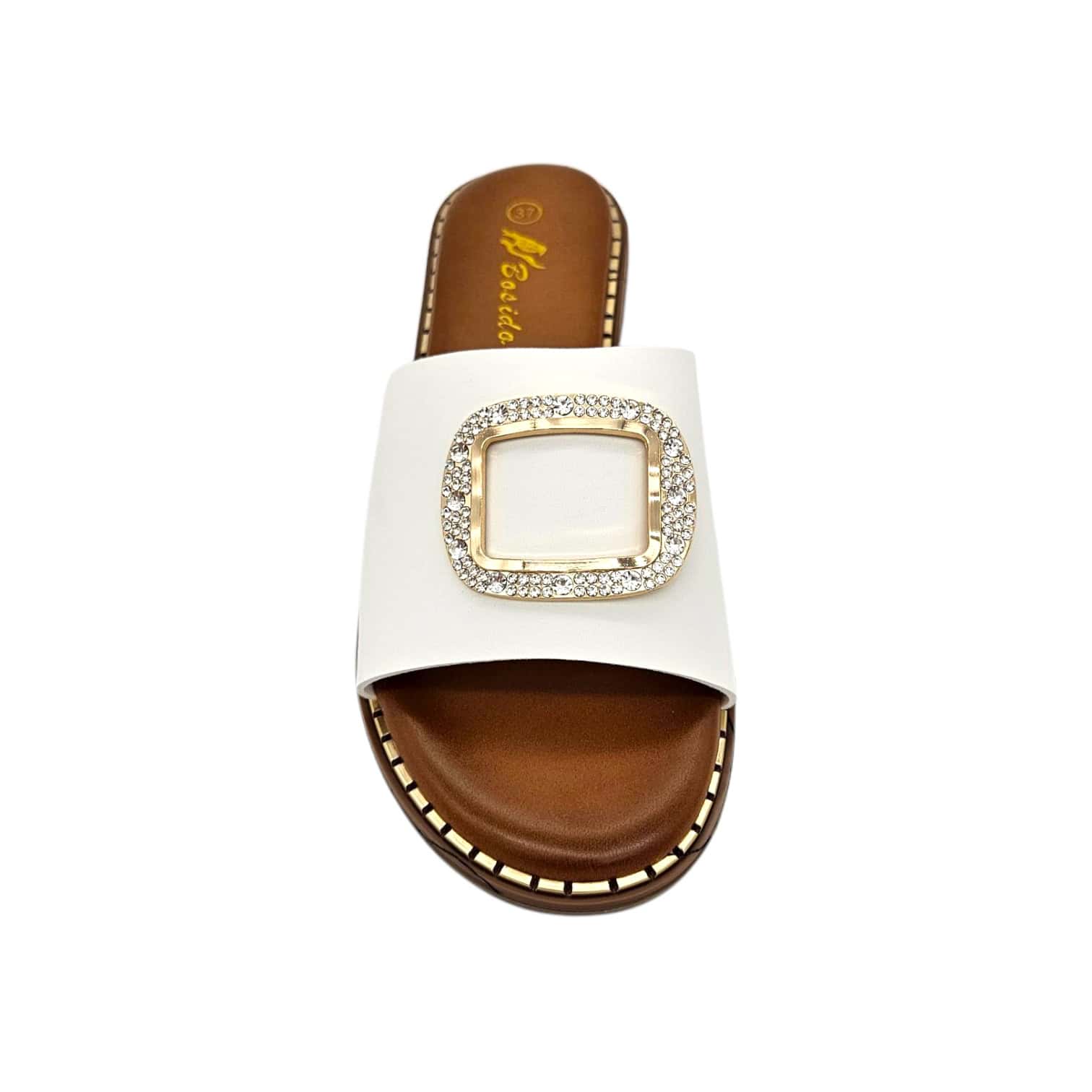 MC3116-04 fehér papucs - Image 5