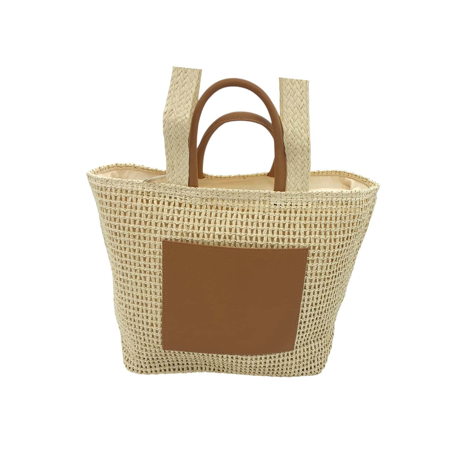 Szalma Kézitáska LS-2013 Beige