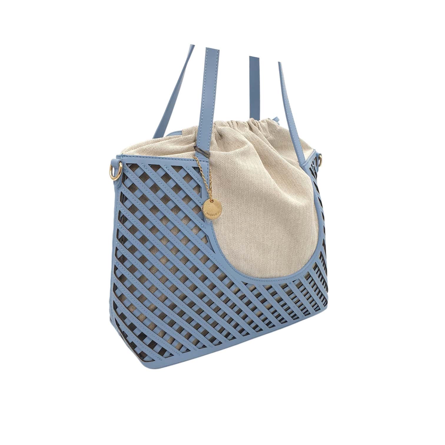 Diana&Co Válltáska DBS748-3 Light Blue - Image 2