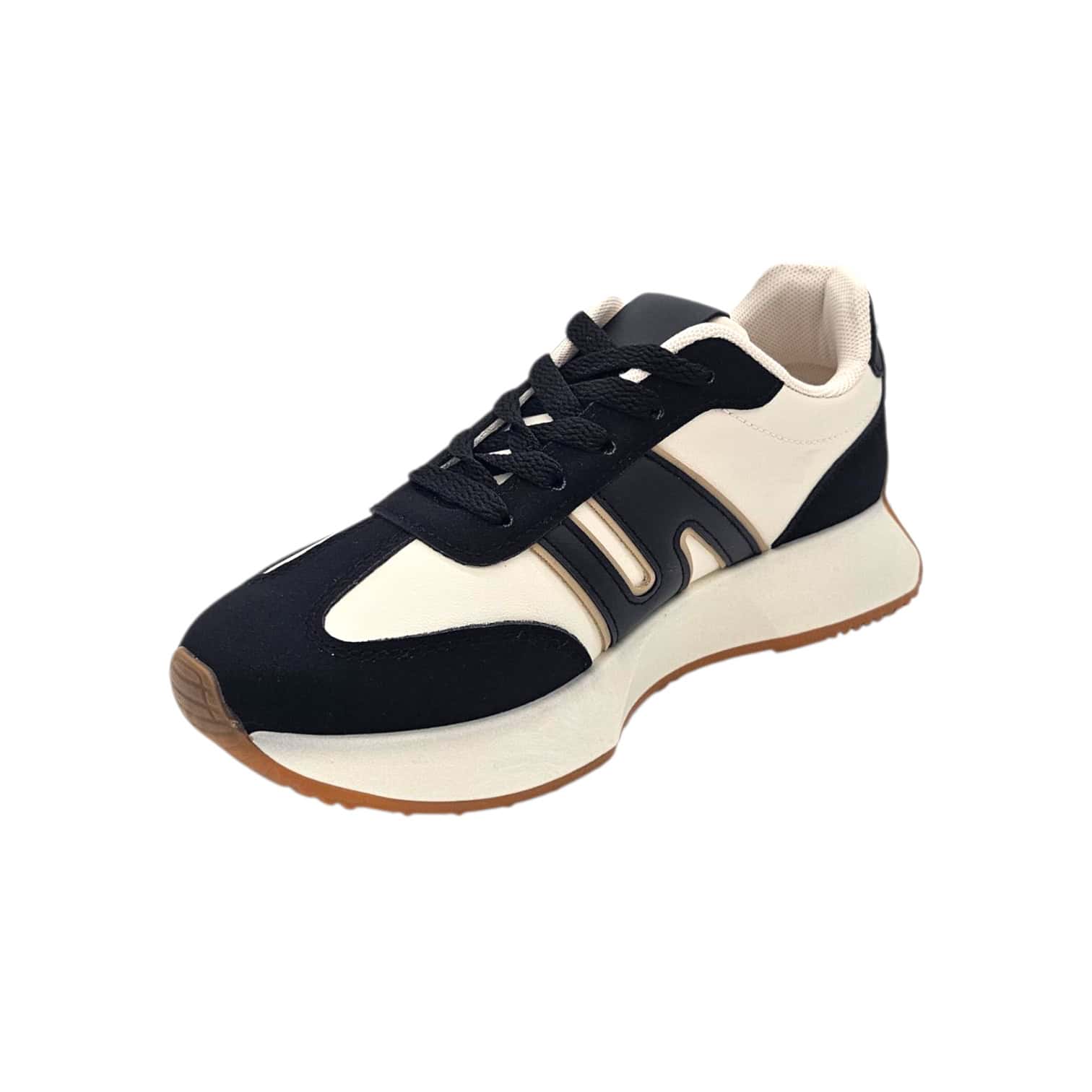 BL593 Sneaker Fekete-bézs - Image 4