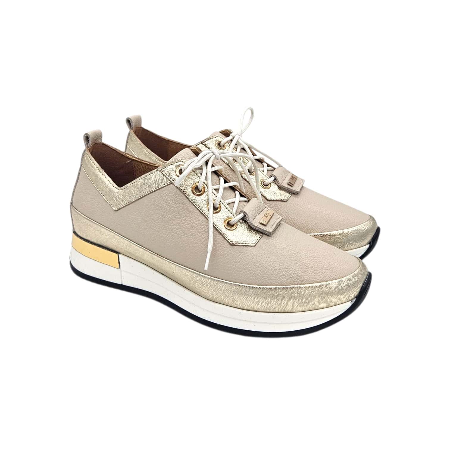 Betty Sneaker 25-06-19/hioba bézs-arany