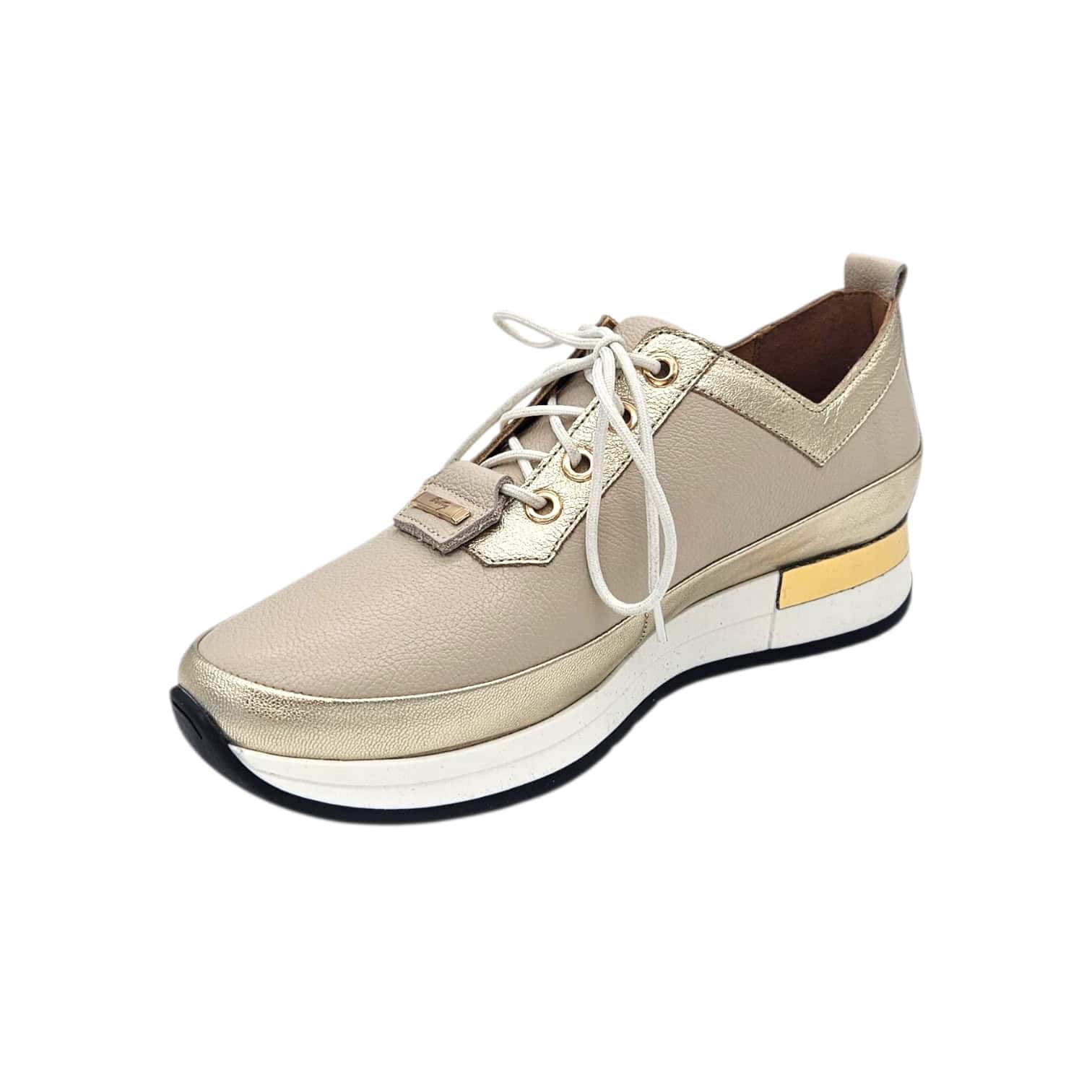 Betty Sneaker 25-06-19/hioba bézs-arany - Image 4