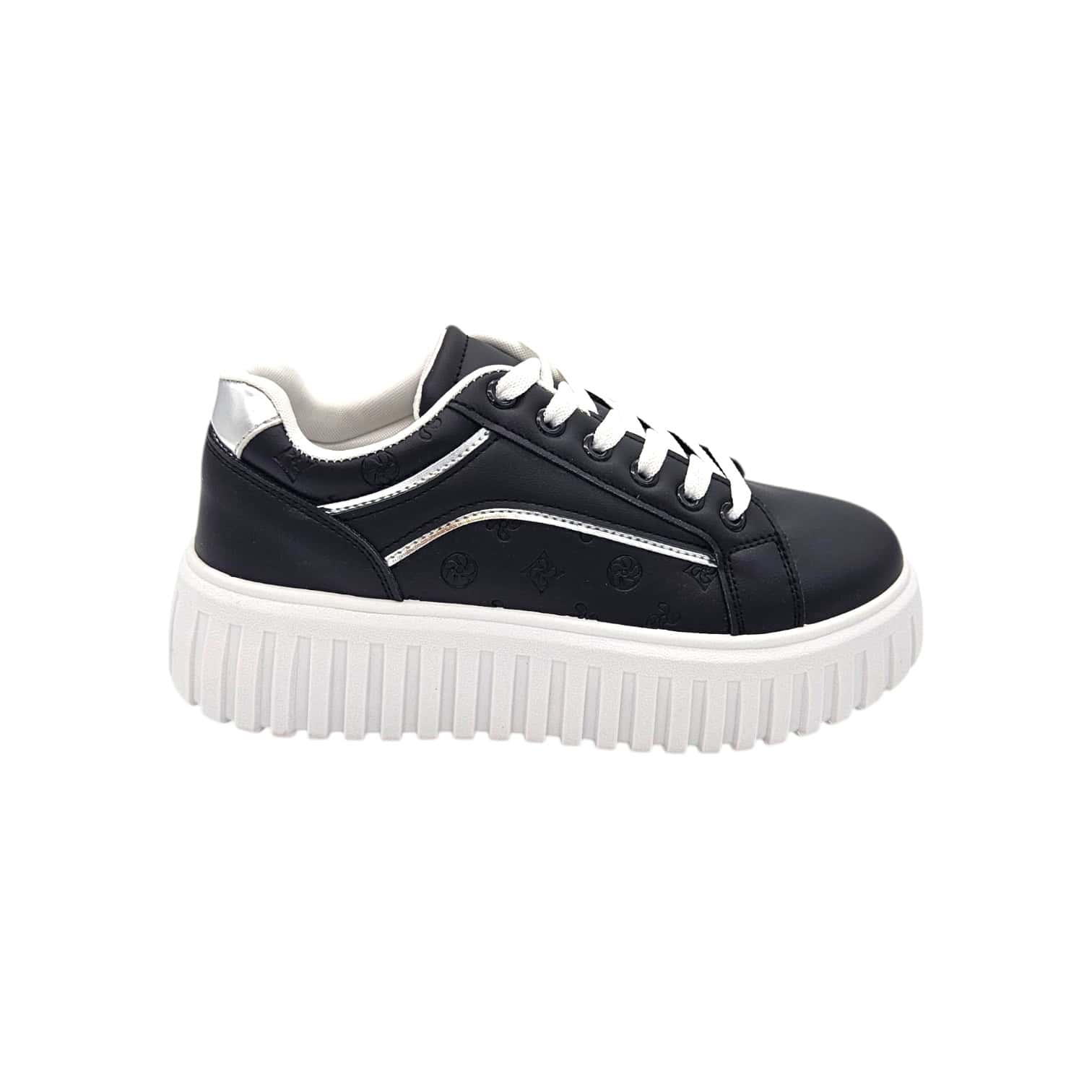 LE6120-1 Sneaker fekete - Image 2