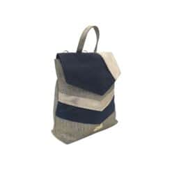 Alternative view of Zellia Női hátitáska 24031 Arany-Fekete-Crown-Bari-Rombus