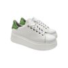 Lux by Dessi  Sneaker Hanza-76 fehér-zöld
