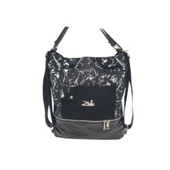 Zellia Válltáska 24099 Fekete-Leaf