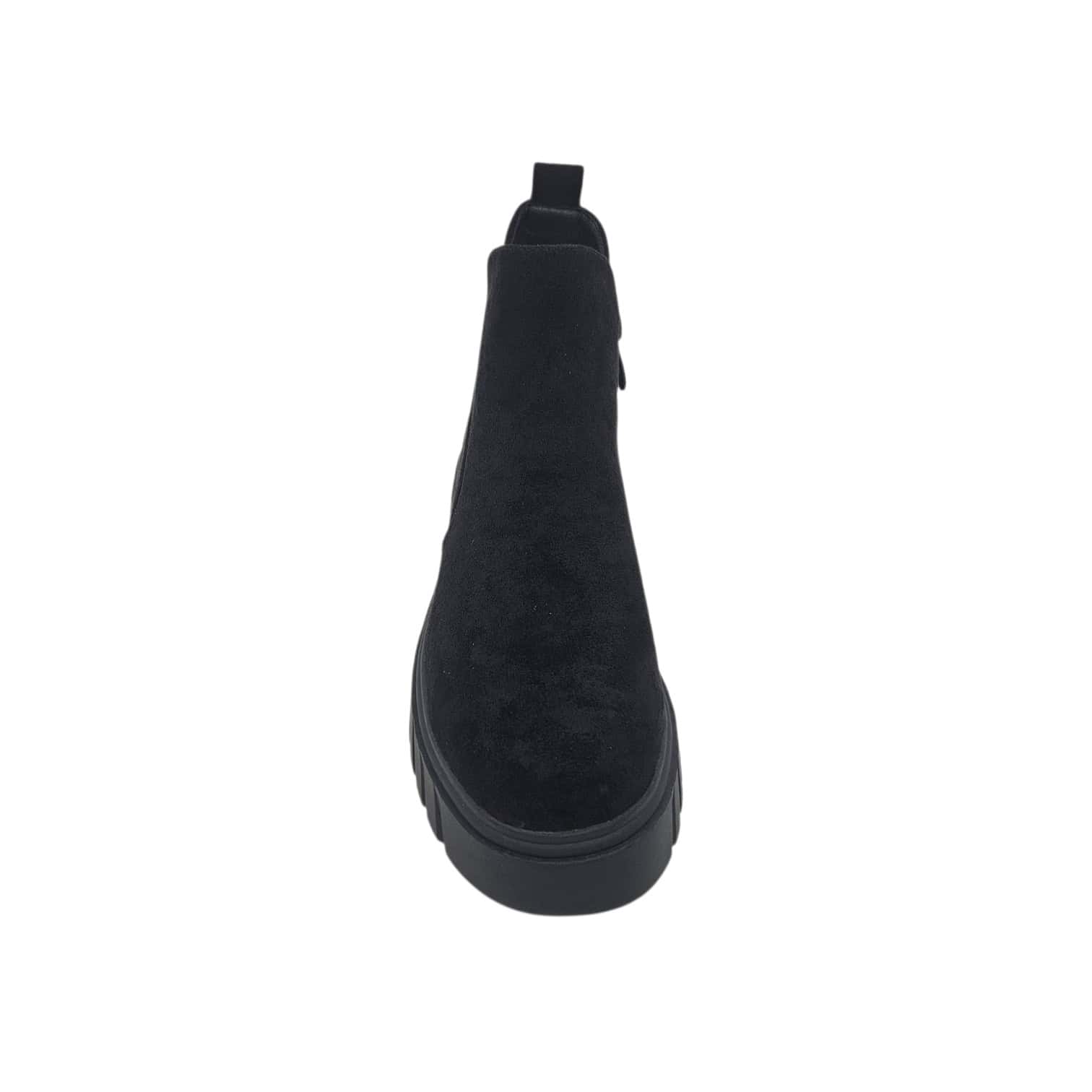 6685 bokacsizma fekete velúr - Image 5