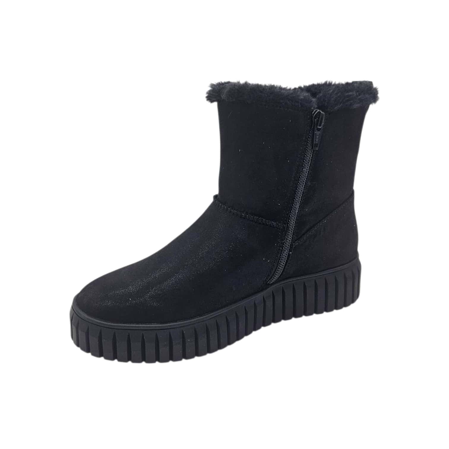 s'Oliver bokacsizma Cs 5-26418-41 031fekete glittee - Image 3