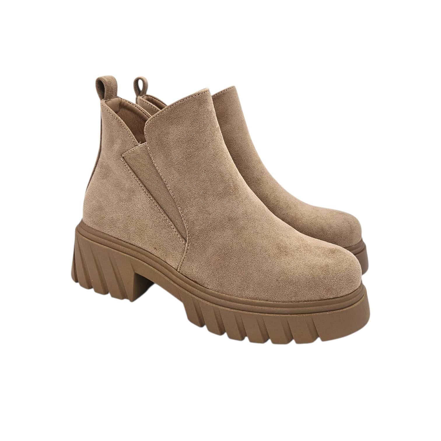 6685 Bokacipő Khaki (sötét bézs)