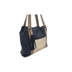 Alternative view of Zellia Válltáska 24092 Fekete-Arany-Taupe