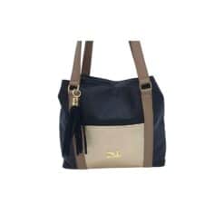 Zellia Válltáska 24092 Fekete-Arany-Taupe