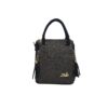 Zellia Női hátitáska 24122 Fekete-Sötét Bronz-Groove