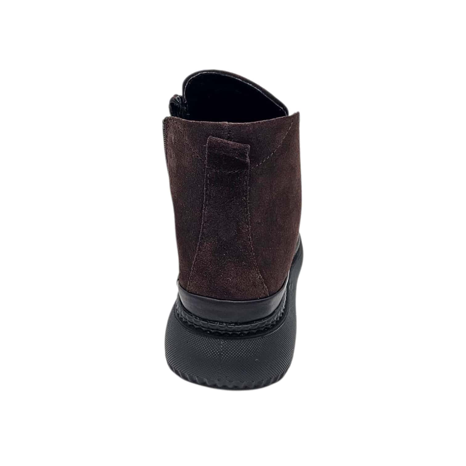 Carla Ricci bokacsizma 575 1002 12 T sötétbarna velúr bőr - Image 3