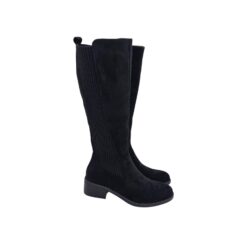 MR2126-1 Csizma fekete velúr