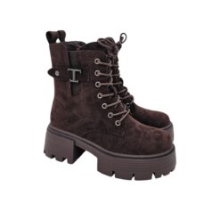 DH2501-5A bokacsizma sötétbarna