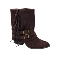 Alternative view of NS591P bokacsizma sötétbarna velúr