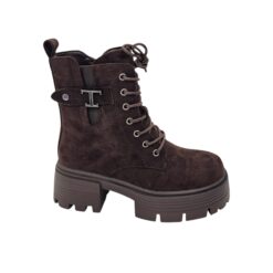 Alternative view of DH2501-5A bokacsizma sötétbarna