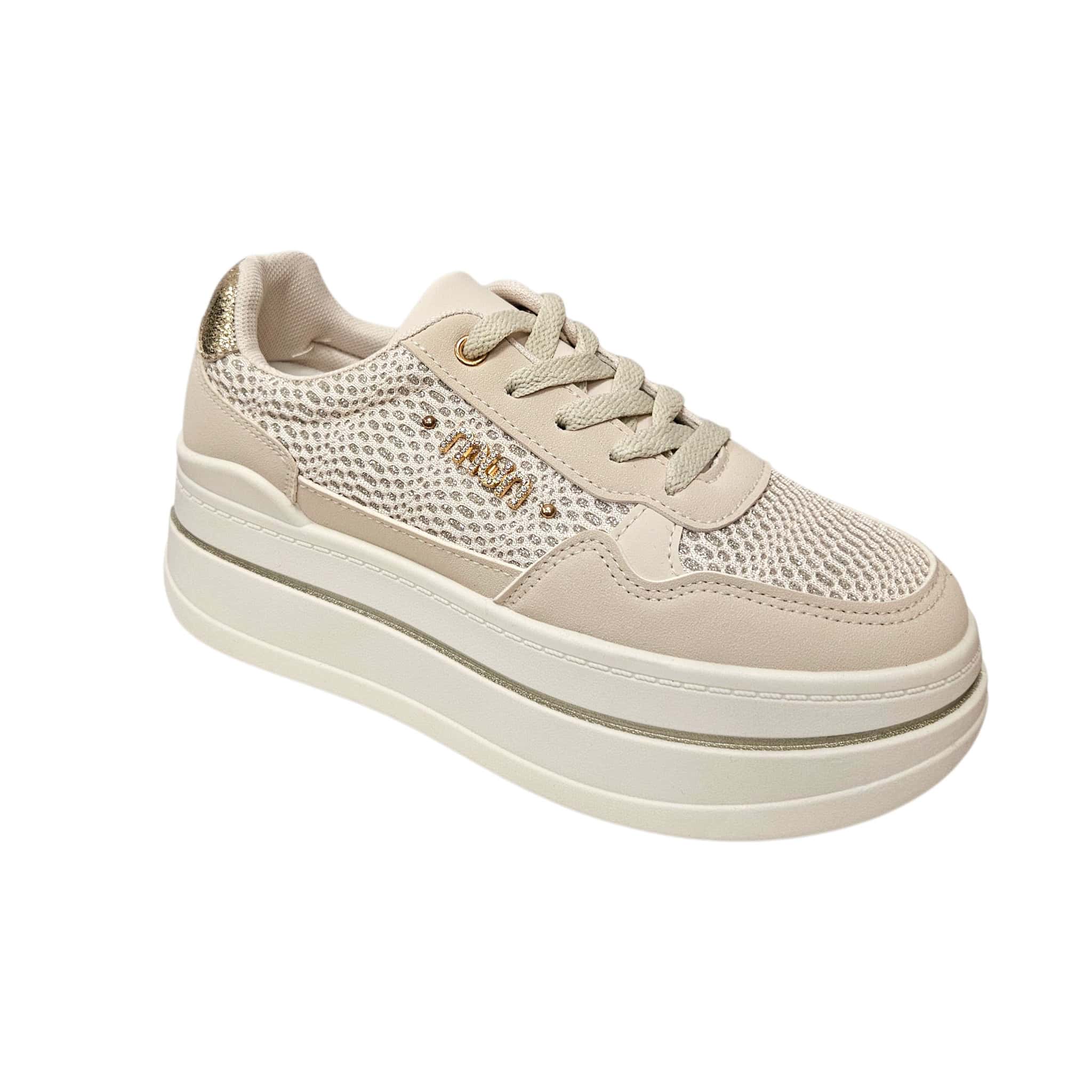 LA340 Sneaker bézs - Image 2