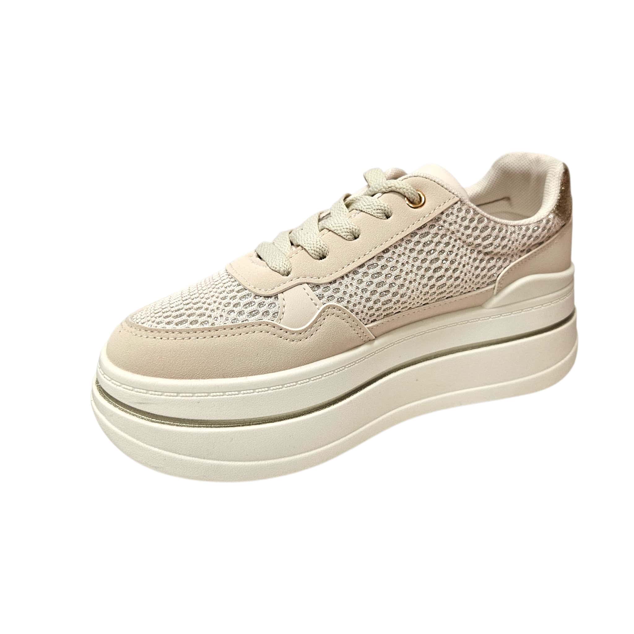 LA340 Sneaker bézs - Image 4