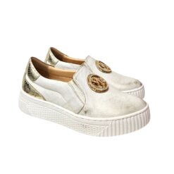 ViaRoma Slipon 8330 446/A111 koptatott arany