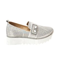 Alternative view of Via Roma Slipon 021 771 ezüst