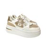 B2173 Sneaker fehér-bézs