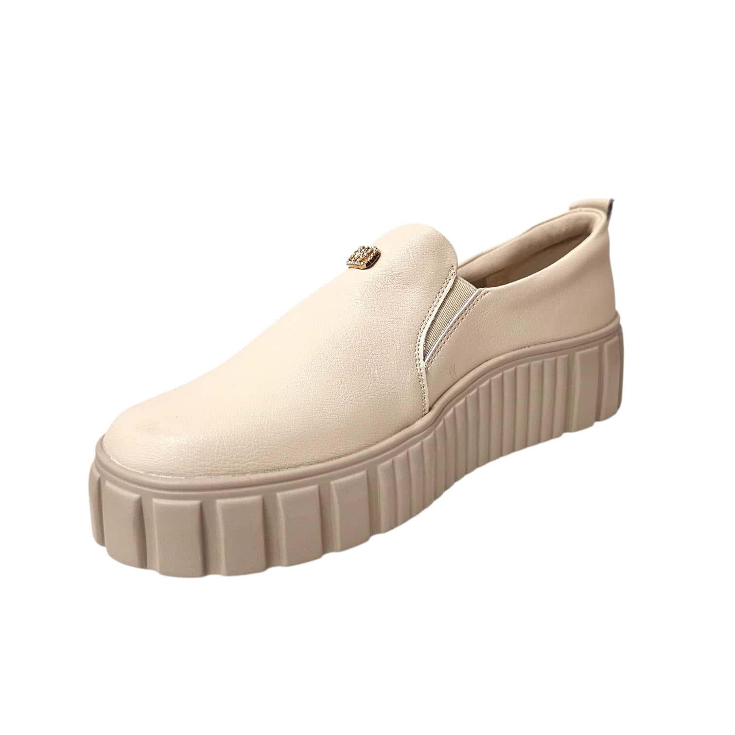 6887 Slipon Bézs - Image 4
