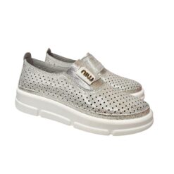 Via Roma Slipon 373 107-1 12-26 ezüst