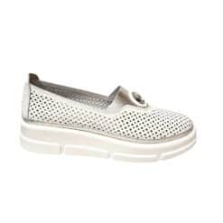 Alternative view of Via Roma Slipon 373 106-1 fehér-ezüst