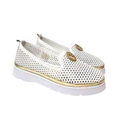 Via Roma Slipon 082 6731 fehér arany
