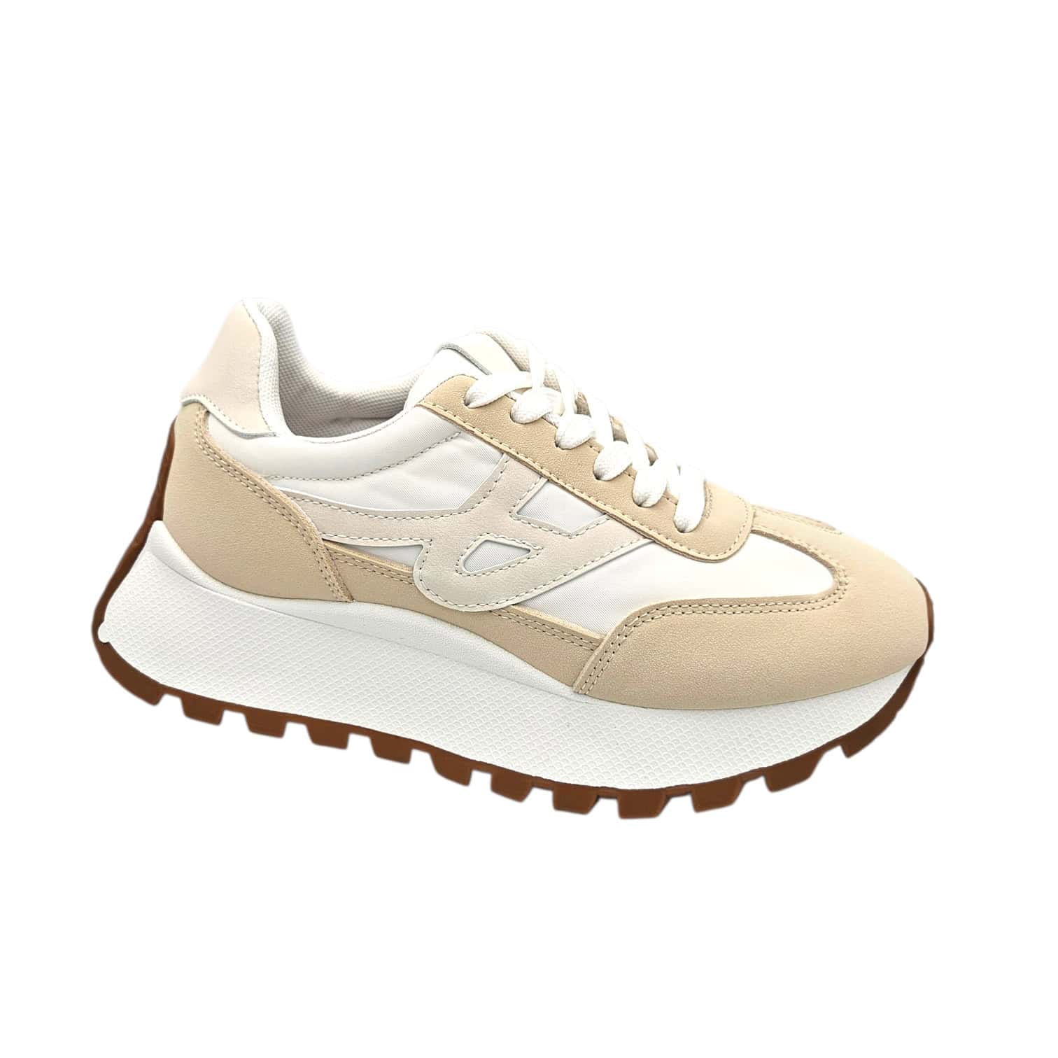 B2141 Sneaker bézs - Image 2