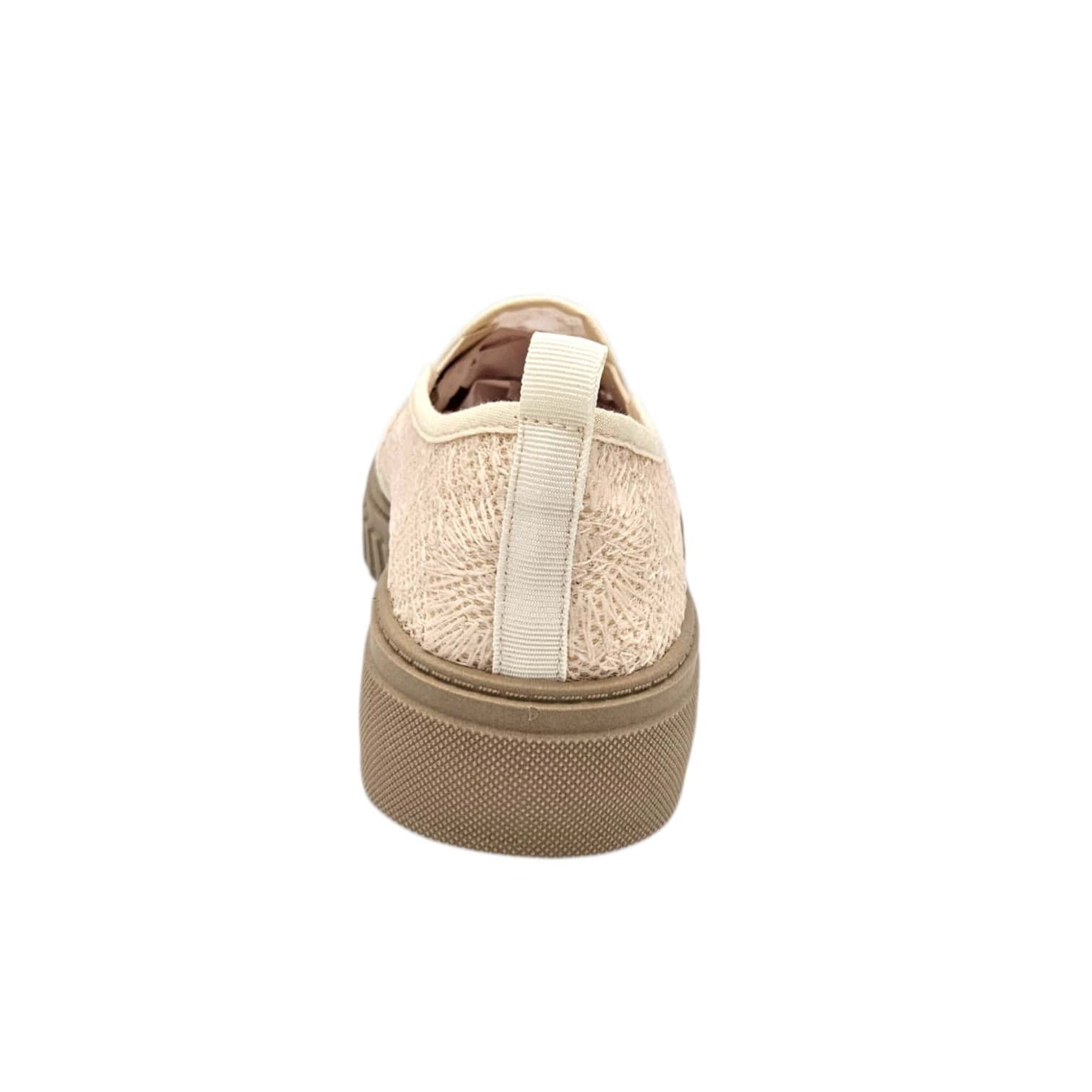 9063-3 Slipon bézs csipke - Image 4